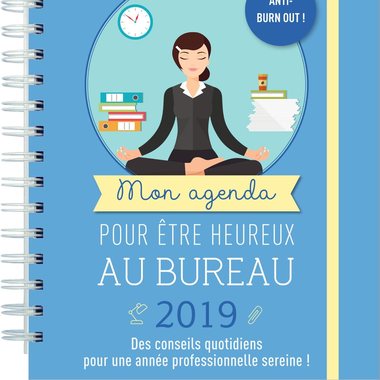 Mon agenda pour être heureux au bureau, livre de Delphine Tordjman